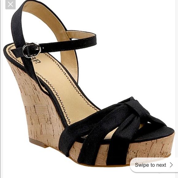 bp Shoes - BP. Cork Wedge Sandals.